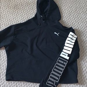 puma cropped sweatshirt